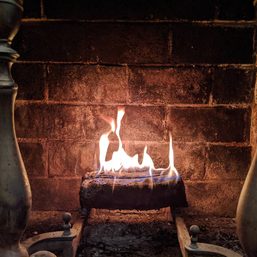 First Floor King with Fireplace