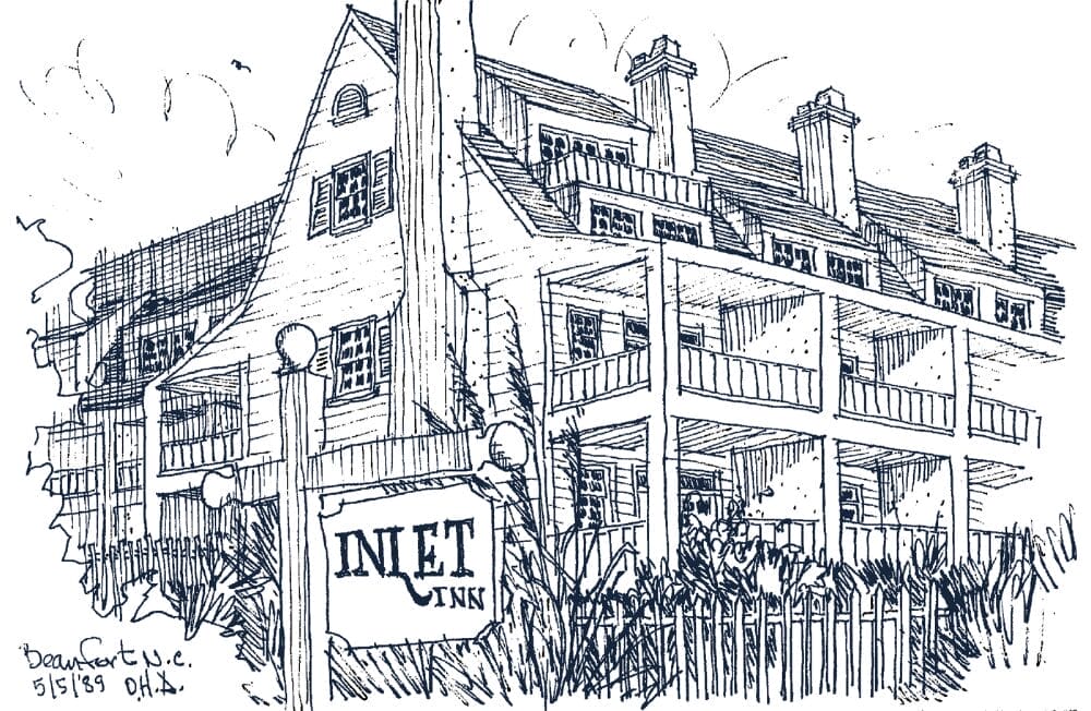 Inlet Inn sketch (1989)