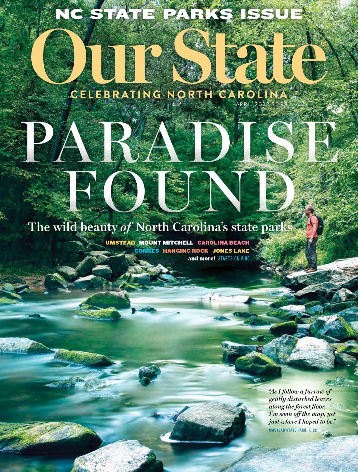 Inlet Inn featured in Our State (p1)